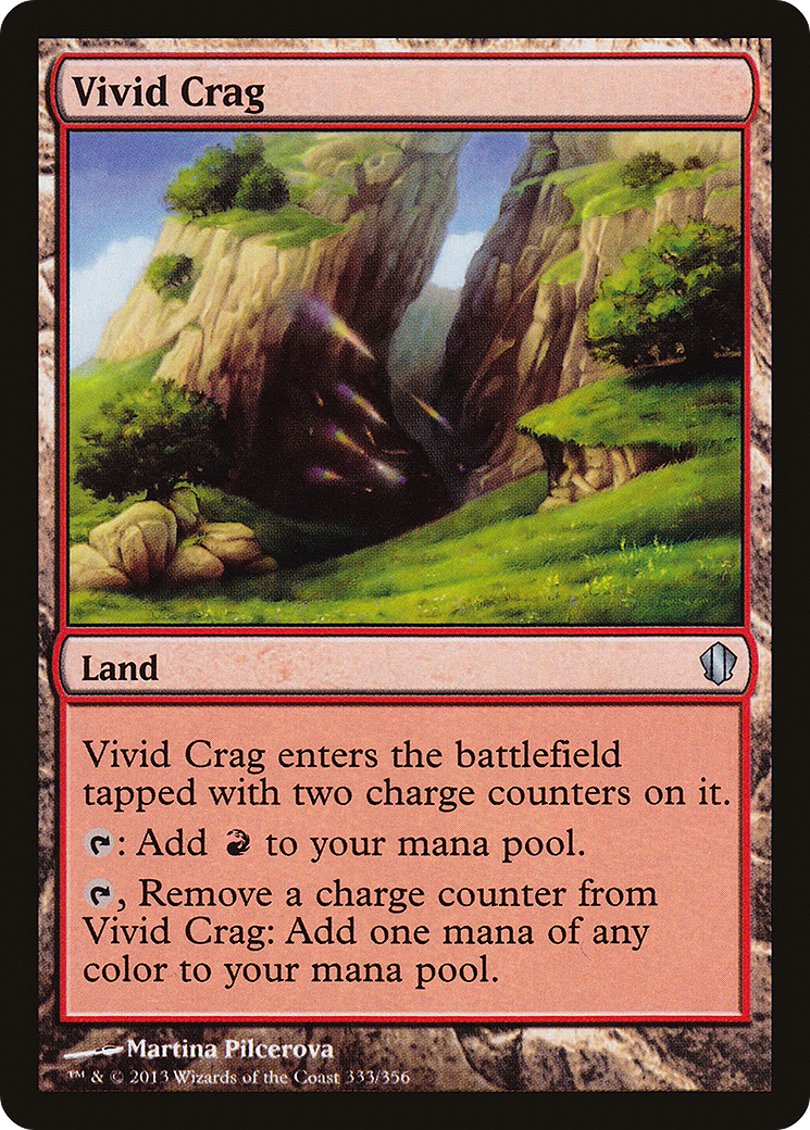 Vivid Crag (C13-333) [Commander 2013] MTG Single Wizards of the Coast