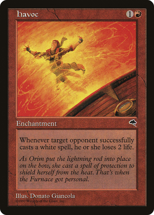 Havoc (TMP-181) [Tempest] MTG Single Wizards of the Coast