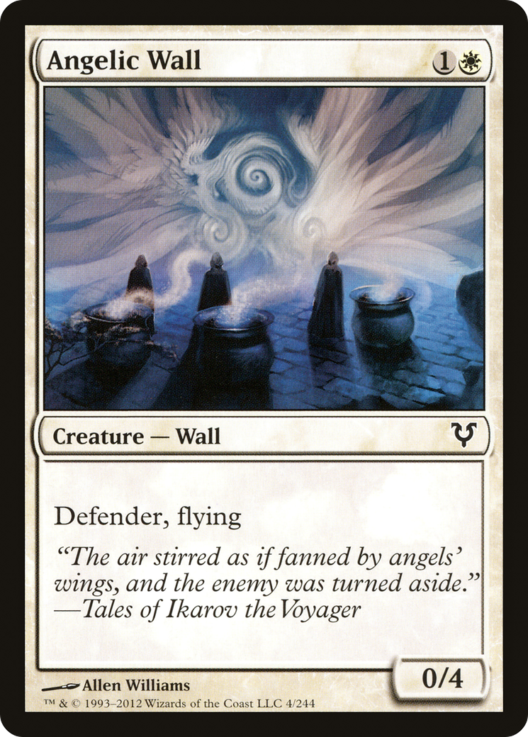Angelic Wall (AVR-004) [Avacyn Restored] Foil MTG Single Wizards of the Coast