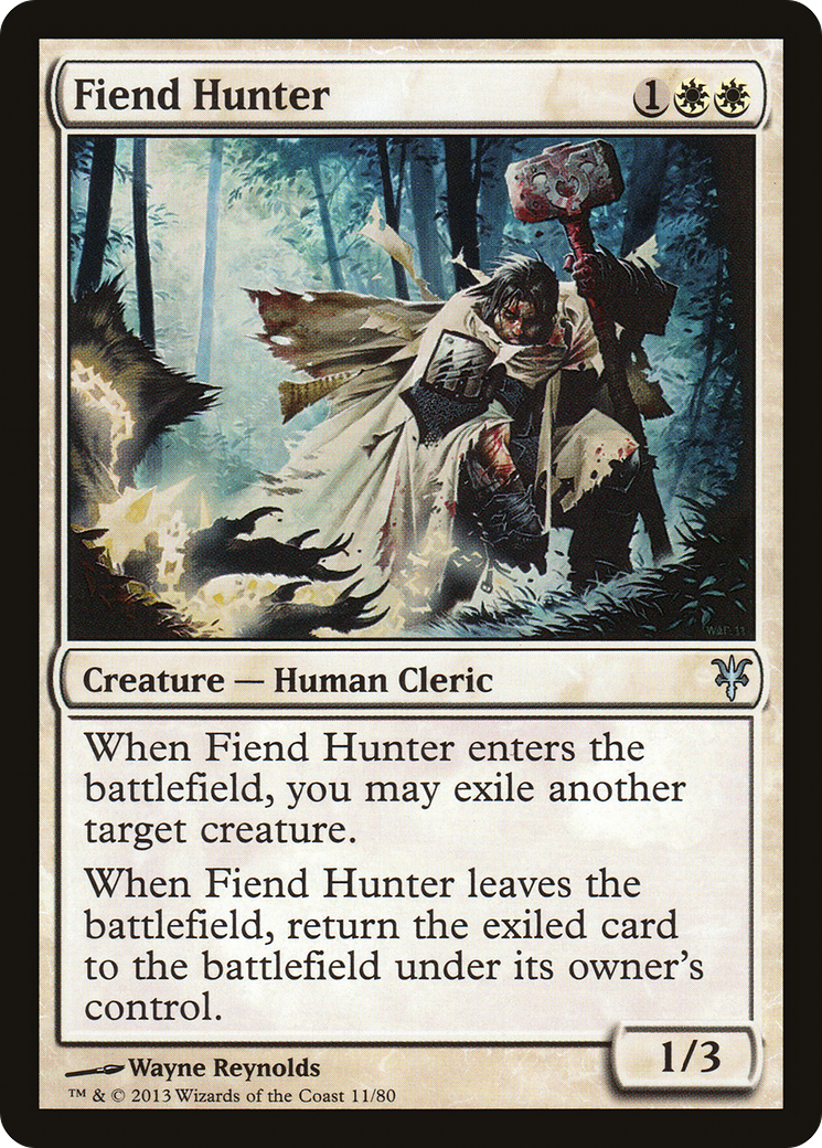 Fiend Hunter (DDK-011) [Misc] Duel Decks: Sorin vs. Tibalt MTG Single Wizards of the Coast