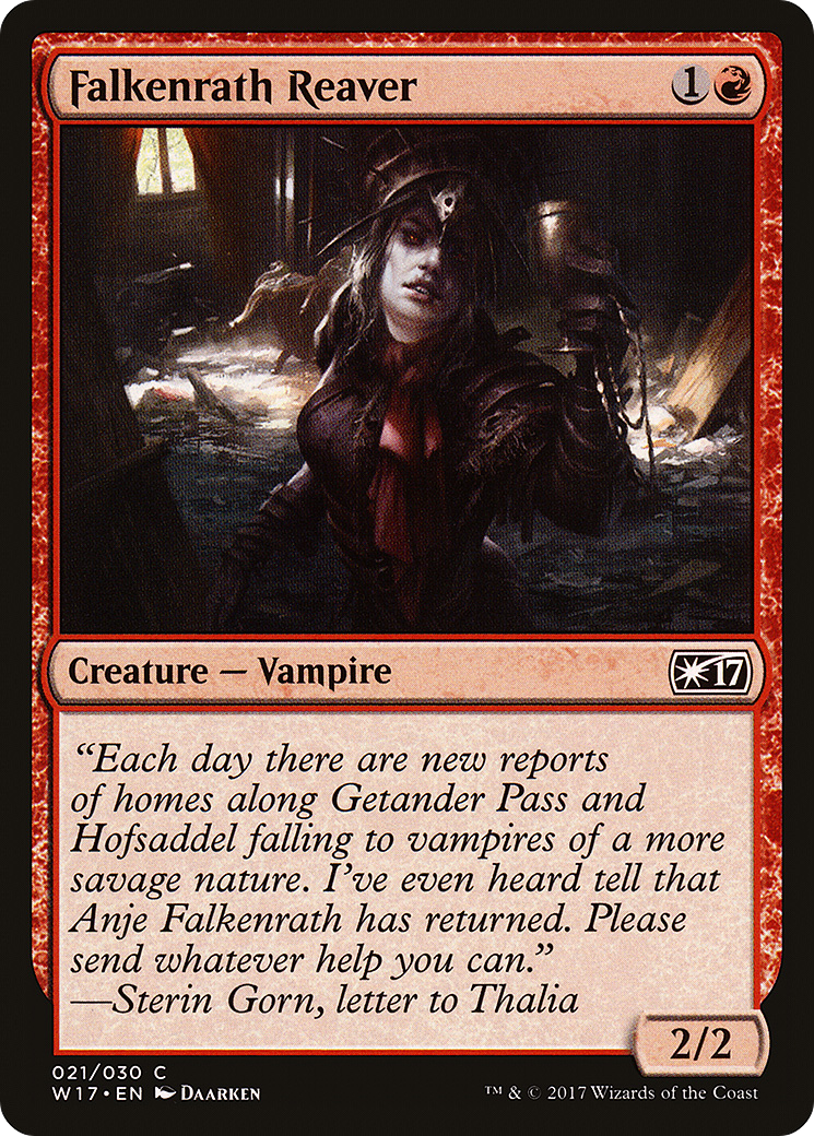 Falkenrath Reaver (W17-021) [Misc] Welcome Deck 2017 MTG Single Wizards of the Coast