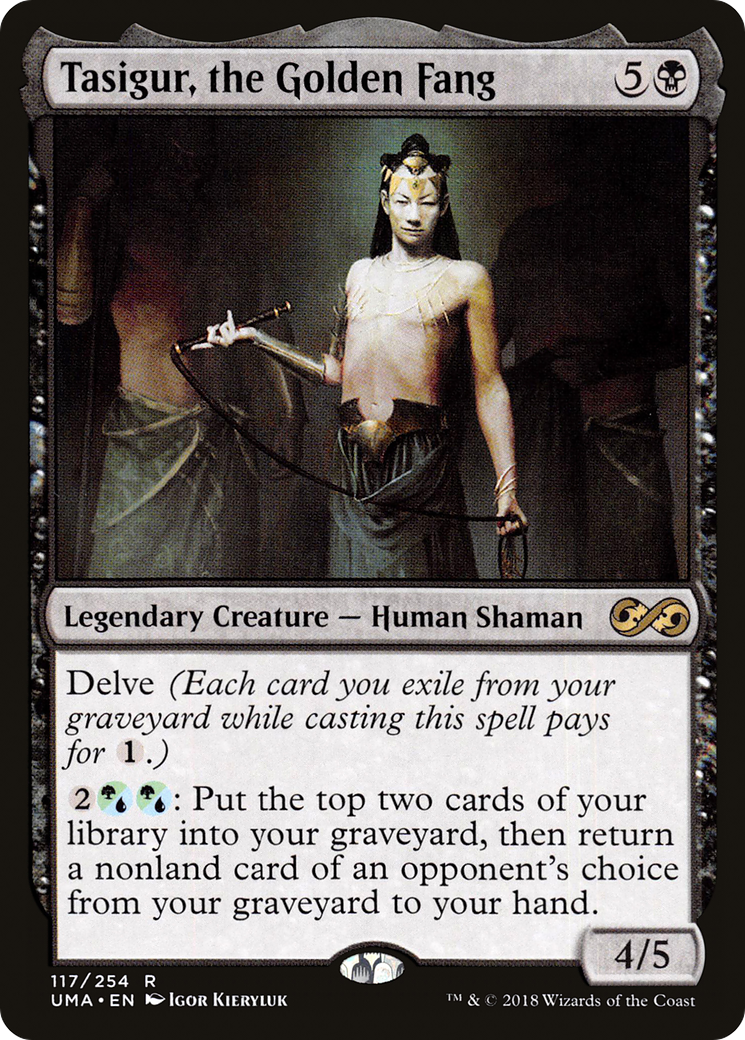 Tasigur, the Golden Fang (UMA-117) [Ultimate Masters] MTG Single Wizards of the Coast
