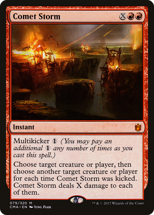 Comet Storm (CMA-079) [Commander Anthology] MTG Single Wizards of the Coast