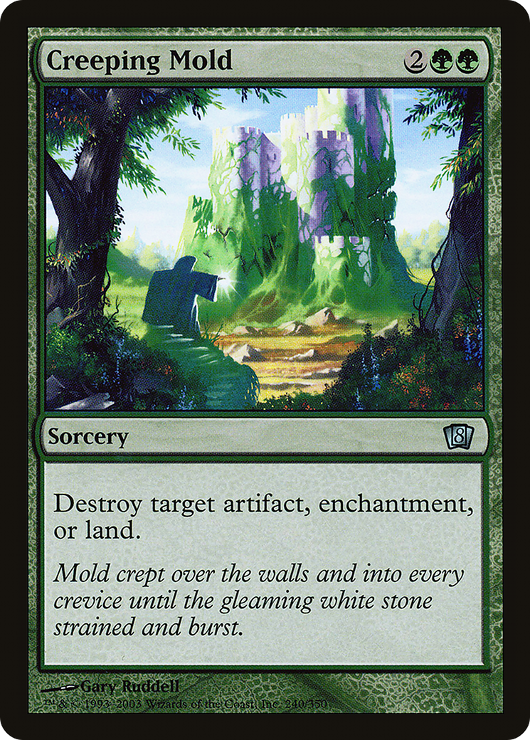 Creeping Mold (8ED-240) [8th Edition] MTG Single Wizards of the Coast