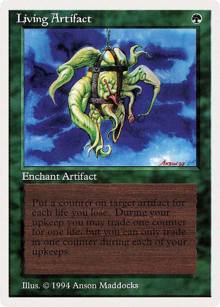 Living Artifact (SUM-209) [Misc] Summer Magic / Edgar MTG Single Wizards of the Coast