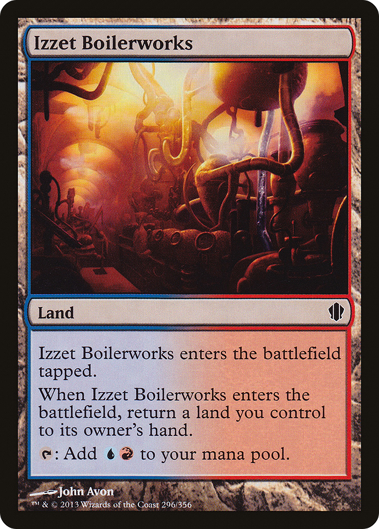 Izzet Boilerworks (C13-296) [Commander 2013] MTG Single Wizards of the Coast