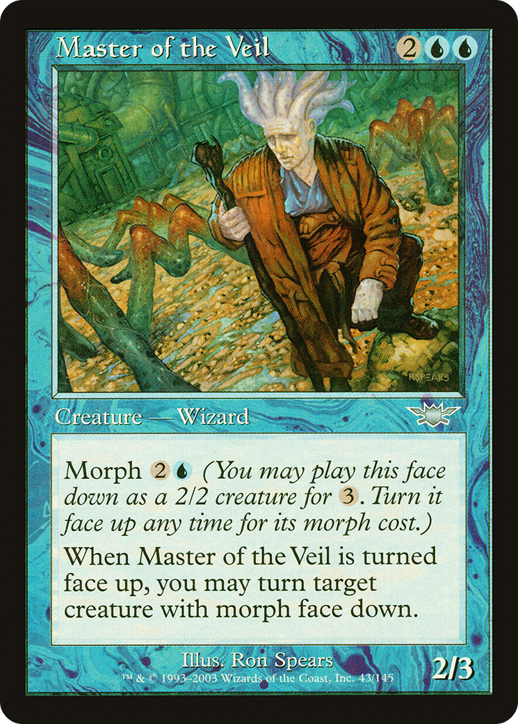 Master of the Veil (LGN-043) [Legions] MTG Single Wizards of the Coast