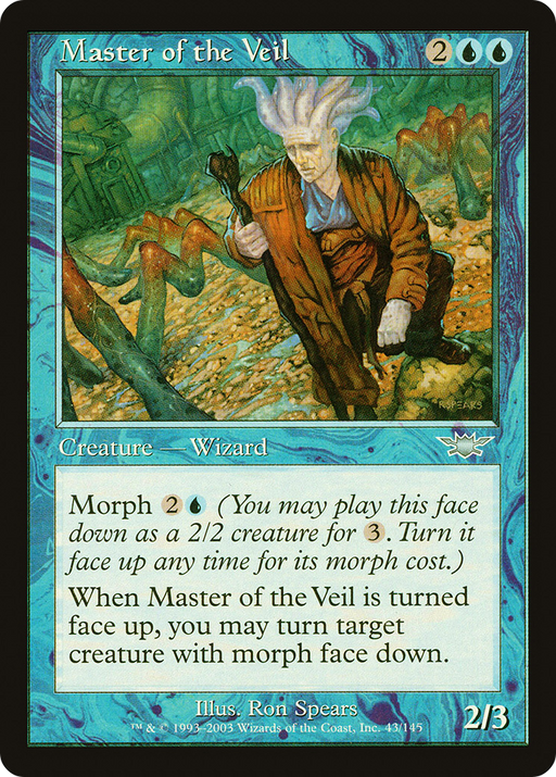 Master of the Veil (LGN-043) [Legions] MTG Single Wizards of the Coast