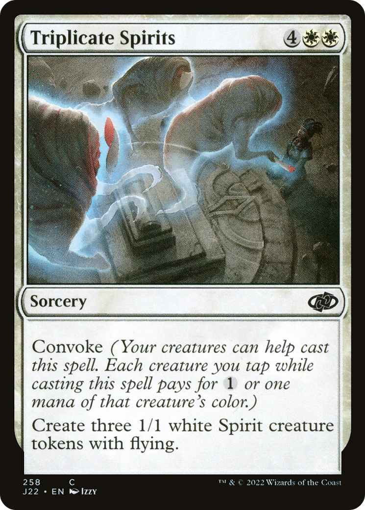 Triplicate Spirits (J22-258) [Jumpstart 2022] MTG Single Wizards of the Coast