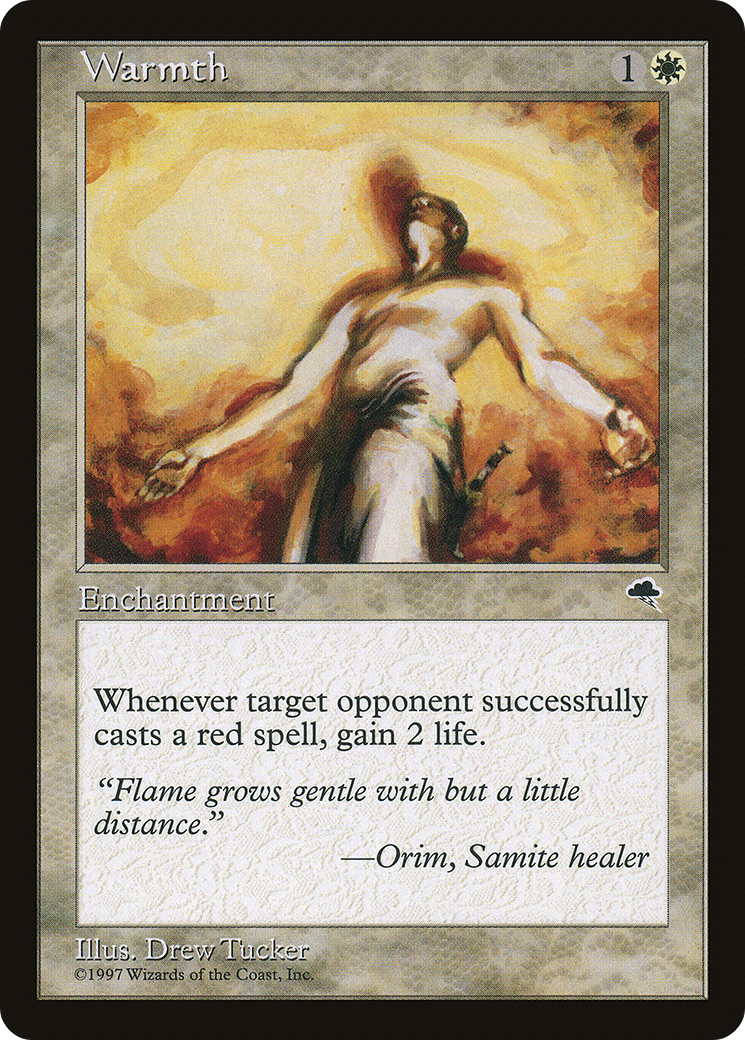 Warmth (TMP-051) [Tempest] MTG Single Wizards of the Coast