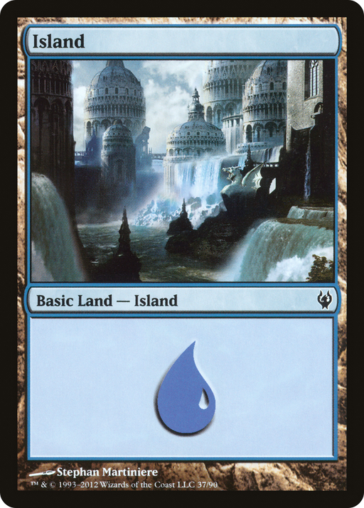 Island (DDJ-037) [Misc] Duel Decks: Izzet vs. Golgari MTG Single Wizards of the Coast