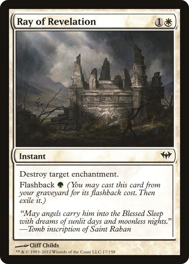 Ray of Revelation (DKA-017) [Dark Ascension] Foil MTG Single Wizards of the Coast