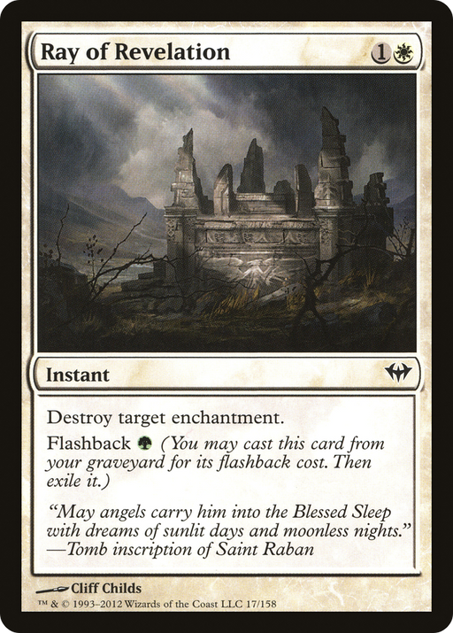 Ray of Revelation (DKA-017) [Dark Ascension] Foil MTG Single Wizards of the Coast