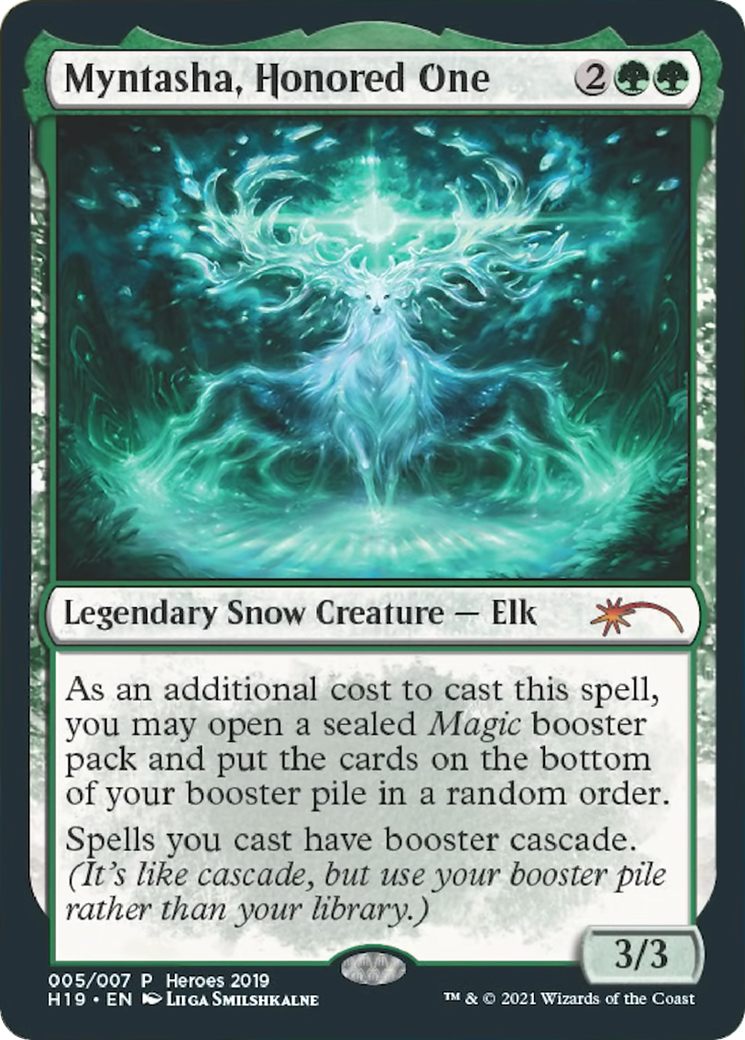 Myntasha, Honored One (UMP-005) [Misc] 2019 Heroes of the Realm MTG Single Wizards of the Coast