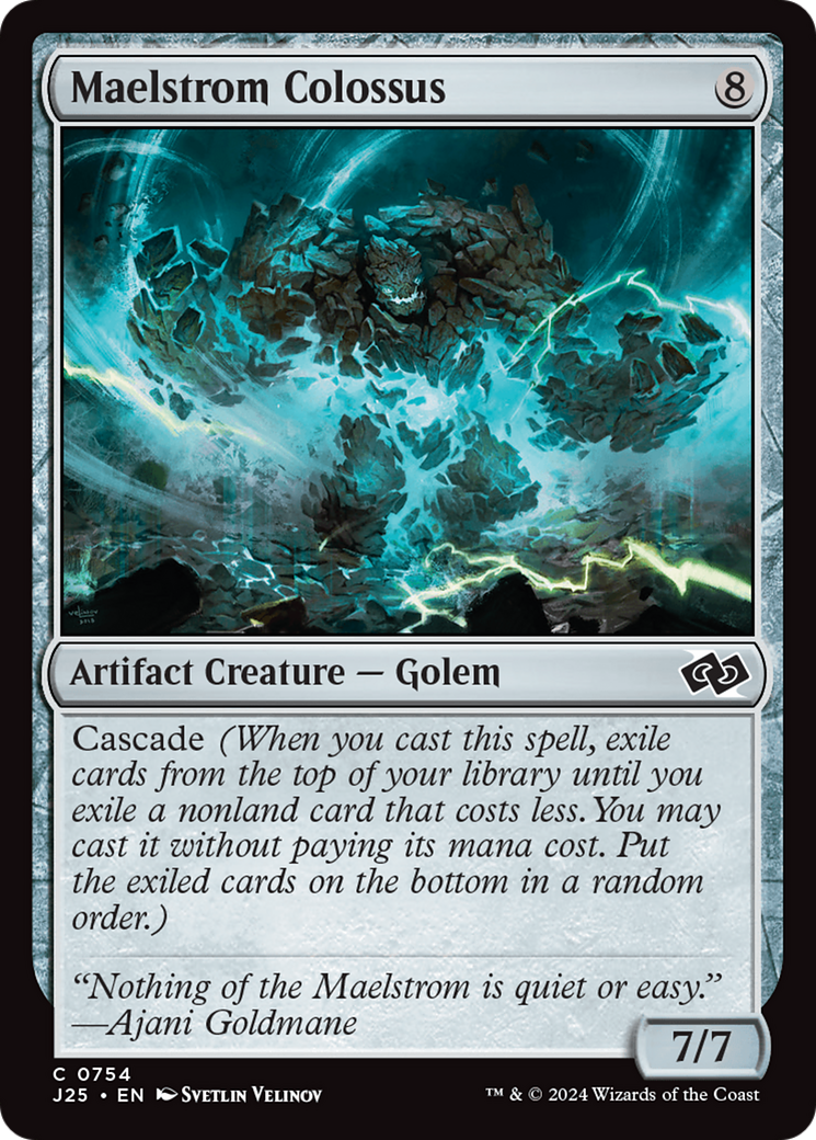 Maelstrom Colossus (-754) [Foundations Jumpstart] MTG Single Wizards of the Coast