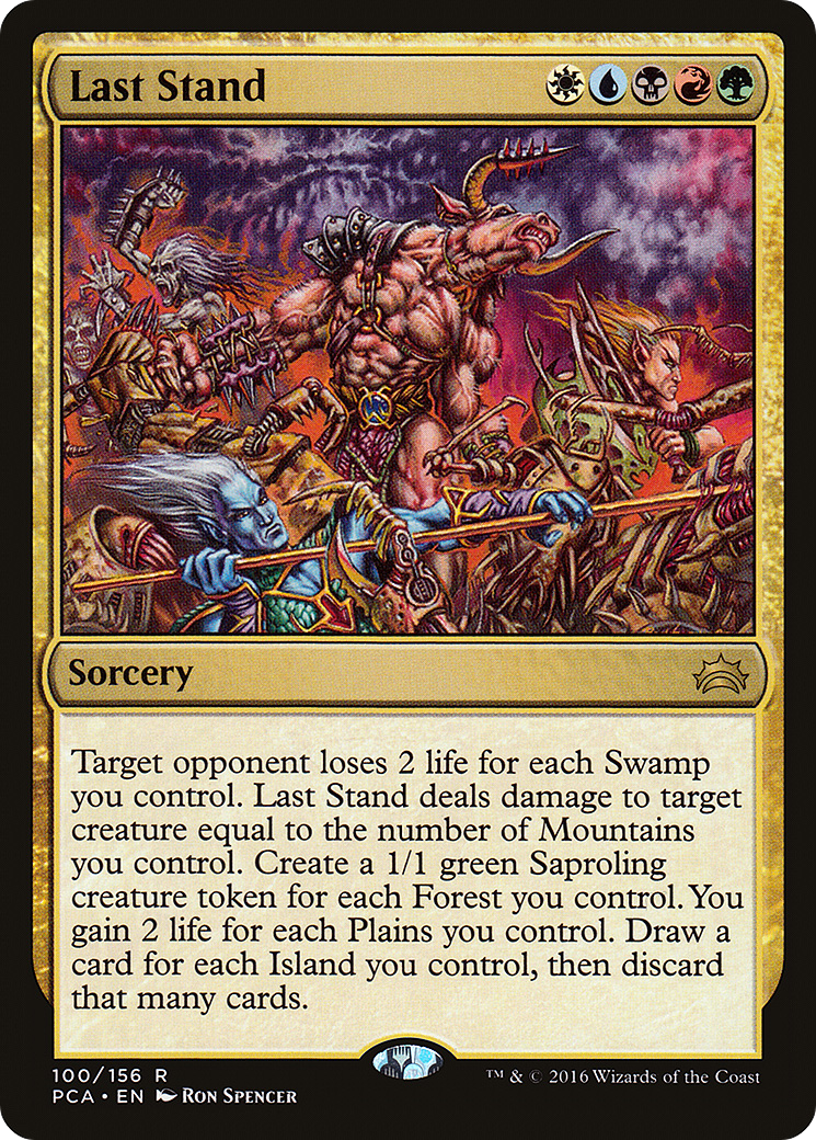 Last Stand (PCA-100) [Misc] Planechase Anthology MTG Single Wizards of the Coast
