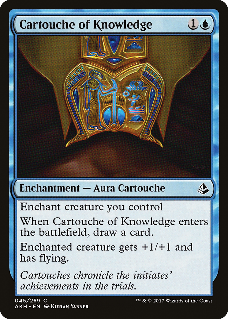 Cartouche of Knowledge (AKH-045) [Amonkhet] MTG Single Wizards of the Coast