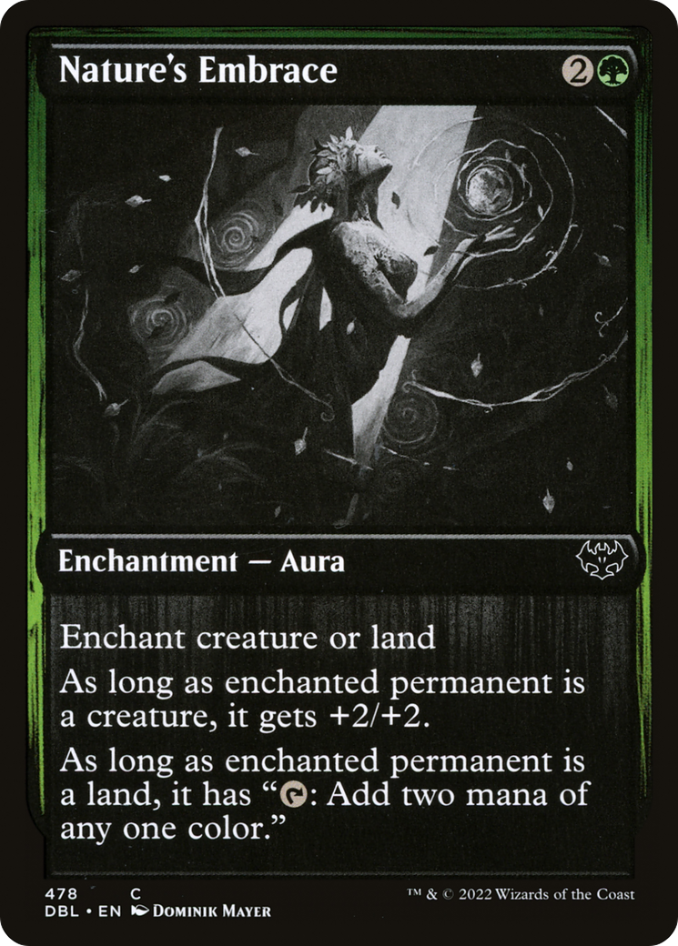 Nature's Embrace (DBL-478) [Innistrad: Double Feature] Foil MTG Single Wizards of the Coast