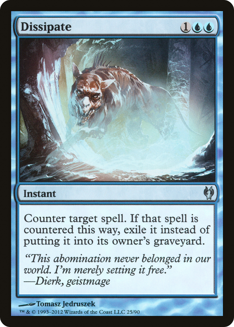 Dissipate (DDJ-025) [Misc] Duel Decks: Izzet vs. Golgari MTG Single Wizards of the Coast