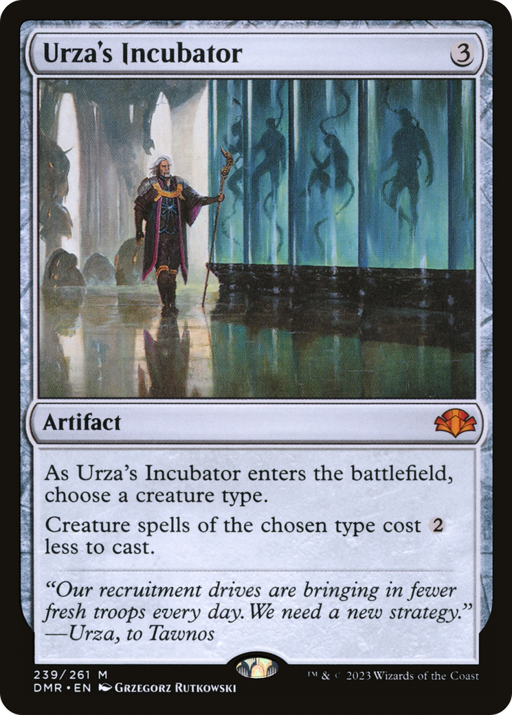 Urza's Incubator (DMR-239) [Dominaria Remastered] Foil MTG Single Wizards of the Coast