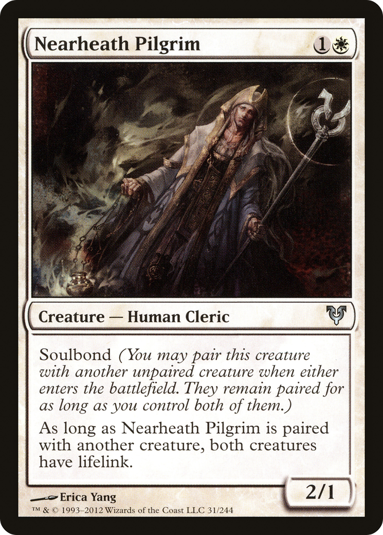 Nearheath Pilgrim (AVR-031) [Avacyn Restored] Foil MTG Single Wizards of the Coast