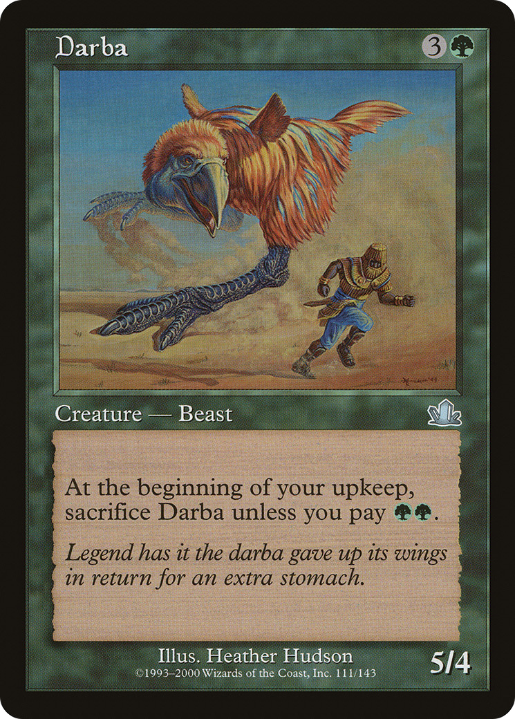 Darba (PCY-111) [Prophecy] MTG Single Wizards of the Coast