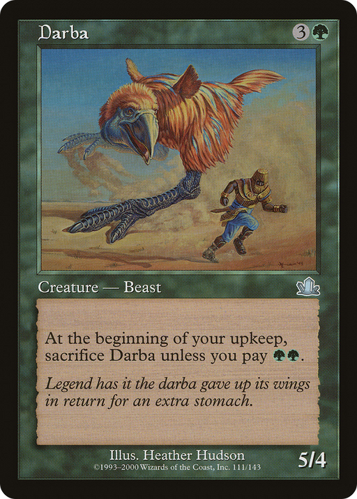 Darba (PCY-111) [Prophecy] MTG Single Wizards of the Coast