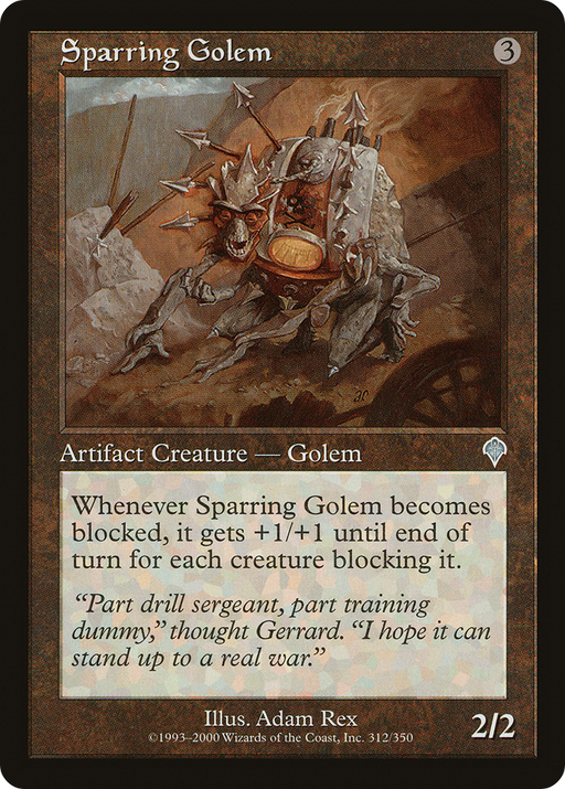 Sparring Golem (INV-312) [Invasion] MTG Single Wizards of the Coast