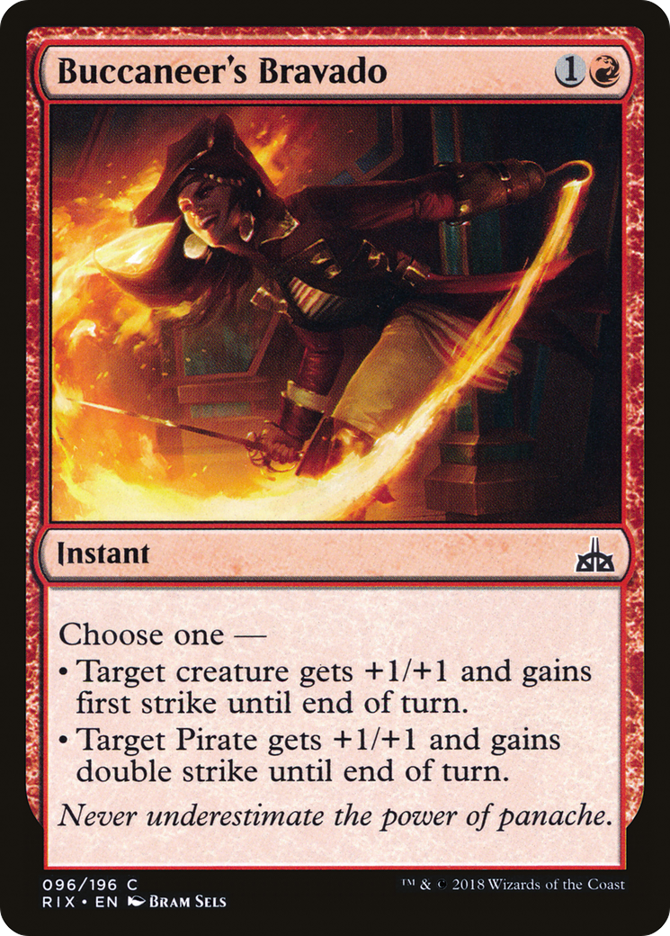 Buccaneer's Bravado (RIX-096) [Rivals of Ixalan] MTG Single Wizards of the Coast
