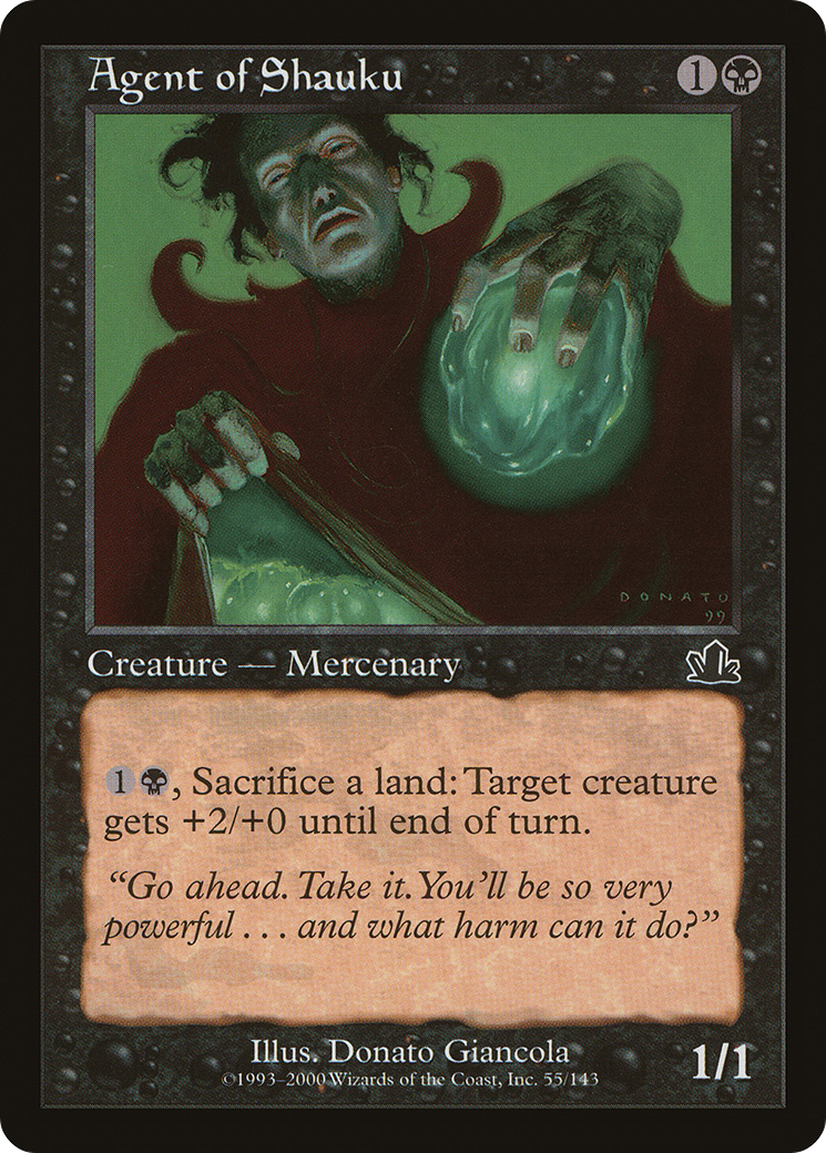Agent of Shauku (PCY-055) [Prophecy] MTG Single Wizards of the Coast