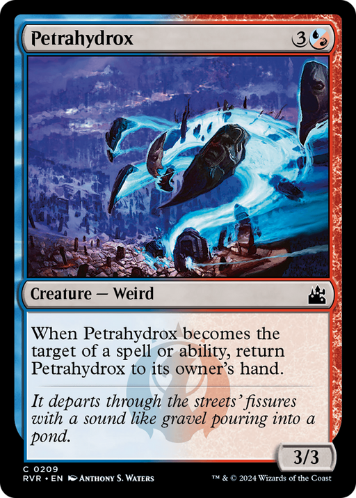 Petrahydrox (RVR-209) [Ravnica Remastered] Foil MTG Single Wizards of the Coast