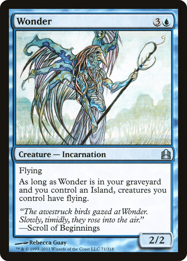 Wonder (CMD-071) [Commander 2011] MTG Single Wizards of the Coast