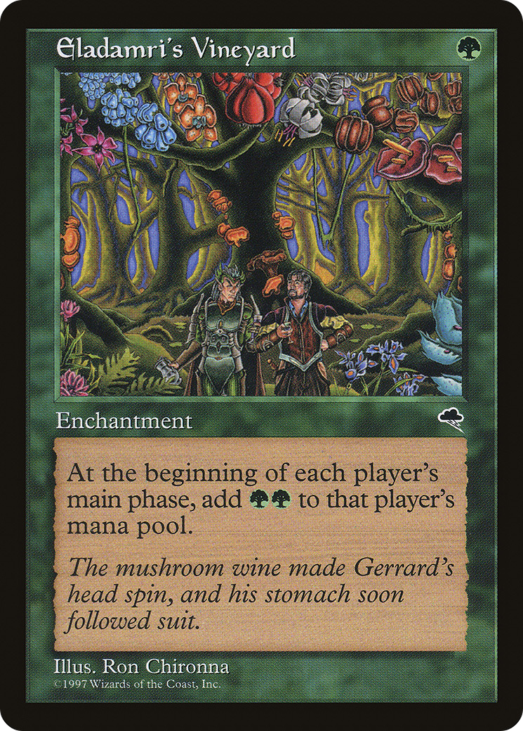 Eladamri's Vineyard (TMP-223) [Tempest] MTG Single Wizards of the Coast