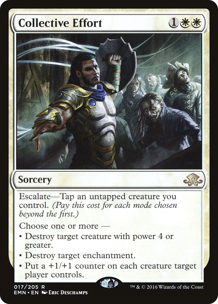 Collective Effort (EMN-017) [Eldritch Moon] Foil MTG Single Wizards of the Coast