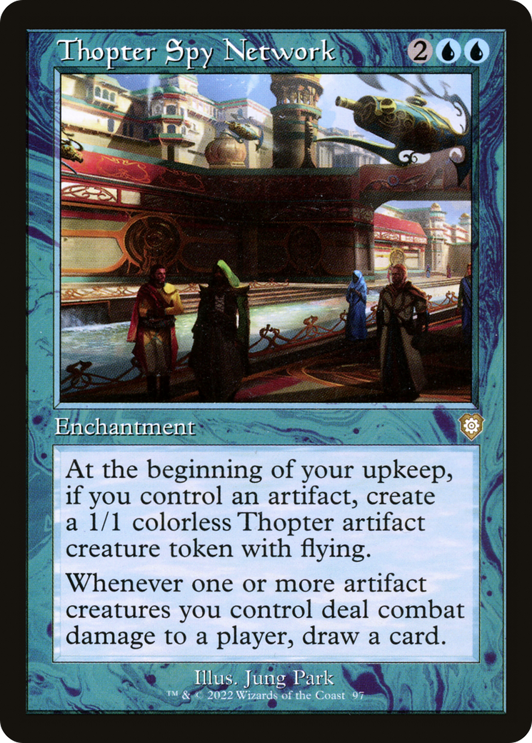 Thopter Spy Network (BRC-097) [The Brothers' War Commander] MTG Single Wizards of the Coast