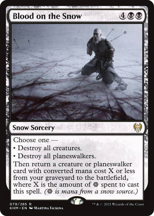 Blood on the Snow (KHM-079) [Kaldheim] MTG Single Wizards of the Coast
