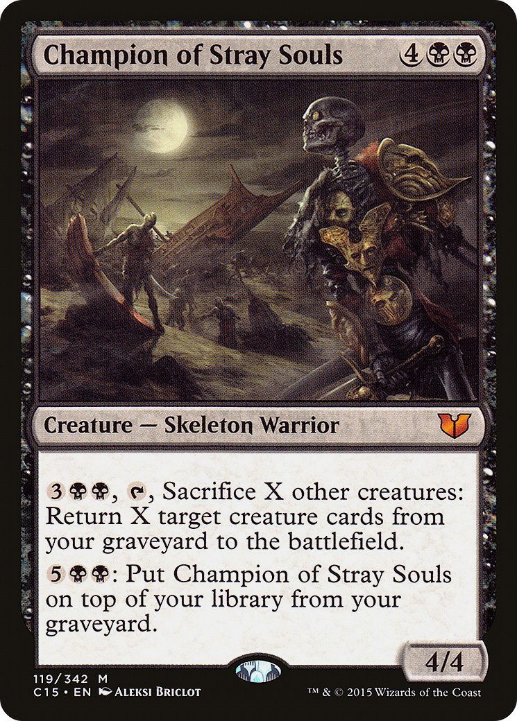 Champion of Stray Souls (C15-119) [Commander 2015] MTG Single Wizards of the Coast