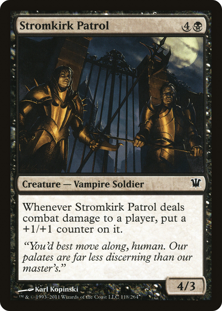 Stromkirk Patrol (ISD-118) [Innistrad] MTG Single Wizards of the Coast