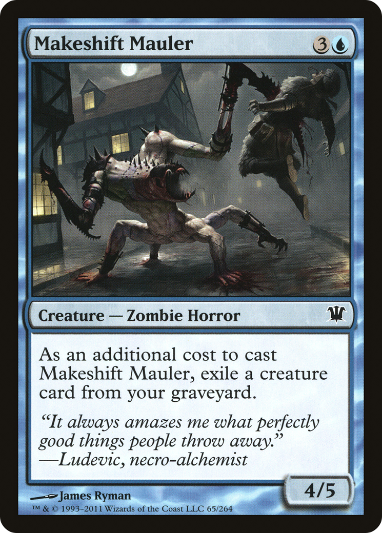 Makeshift Mauler (ISD-065) [Innistrad] Foil MTG Single Wizards of the Coast