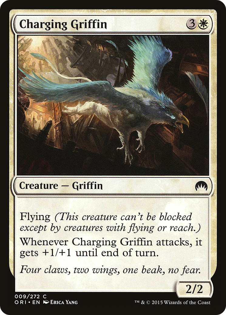 Charging Griffin (ORI-009) [Magic Origins] Foil MTG Single Wizards of the Coast