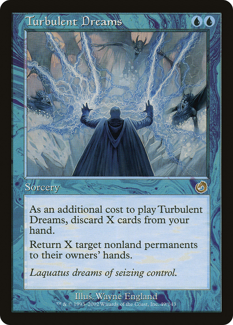Turbulent Dreams (TOR-049) [Torment] MTG Single Wizards of the Coast