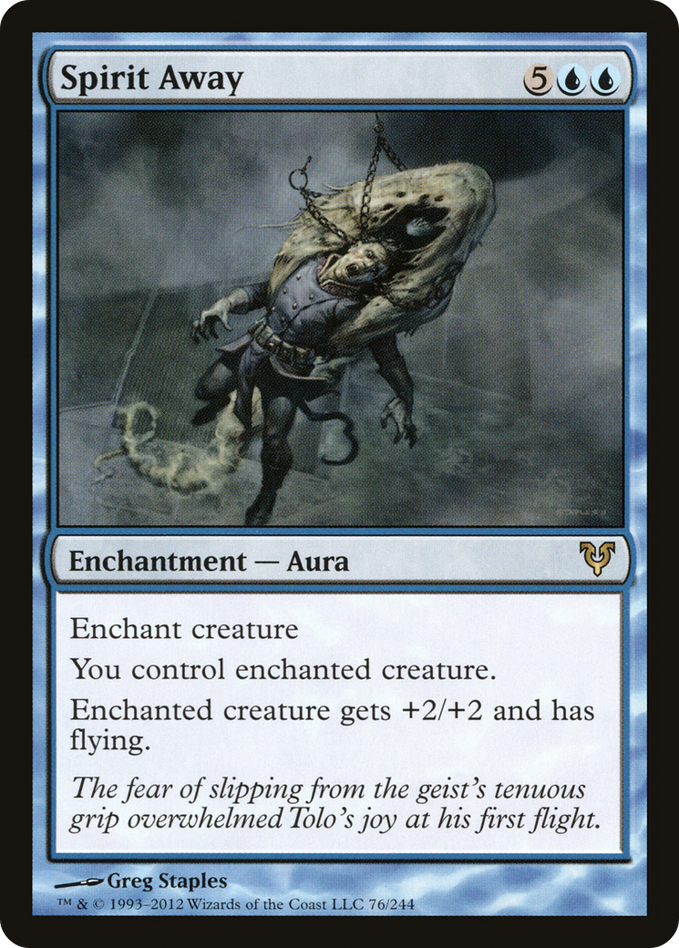 Spirit Away (AVR-076) [Avacyn Restored] Foil MTG Single Wizards of the Coast