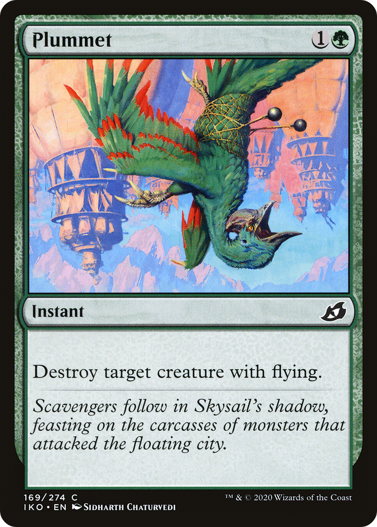 Plummet (IKO-169) [Ikoria: Lair of Behemoths] Foil MTG Single Wizards of the Coast