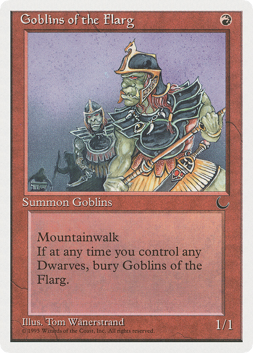 Goblins of the Flarg (CHR-051) [Chronicles] MTG Single Wizards of the Coast