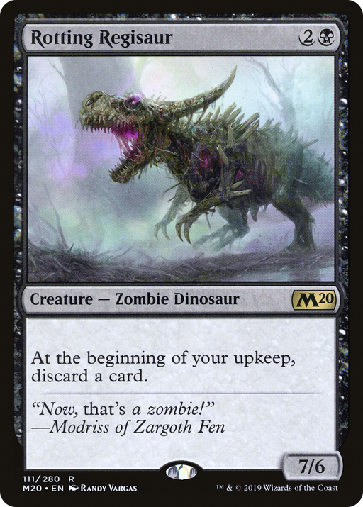 Rotting Regisaur (M20-111) [Core Set 2020] MTG Single Wizards of the Coast