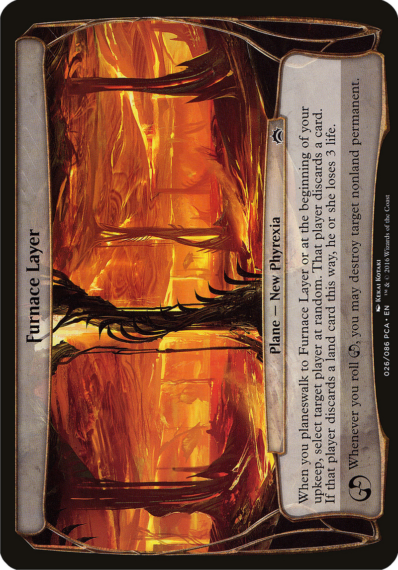 Furnace Layer (Planechase Anthology) (OVER-) [Oversized] Planechase Anthology Planes MTG Single Wizards of the Coast