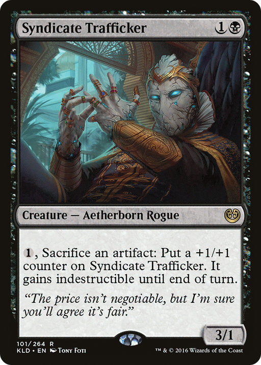 Syndicate Trafficker (KLD-101) [Kaladesh] Foil MTG Single Wizards of the Coast