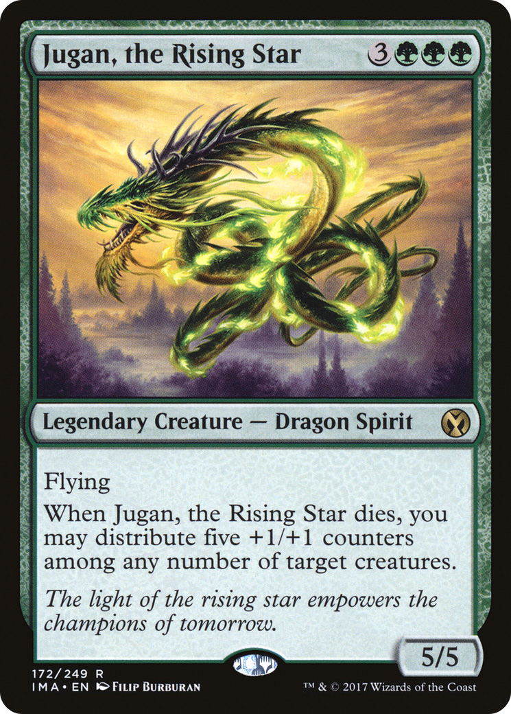 Jugan, the Rising Star [Iconic Masters] MTG Single Magic: The Gathering