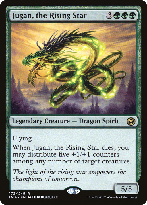 Jugan, the Rising Star (IMA-172) [Iconic Masters] Foil MTG Single Wizards of the Coast