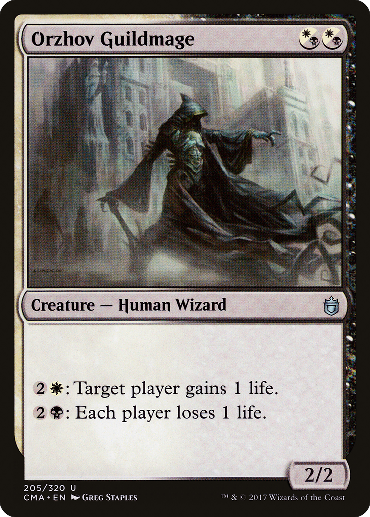 Orzhov Guildmage (CMA-205) [Commander Anthology] MTG Single Wizards of the Coast